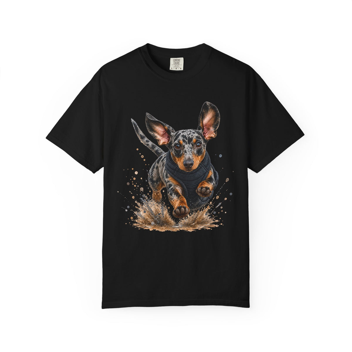 Dachshund Running Mud T-Shirt