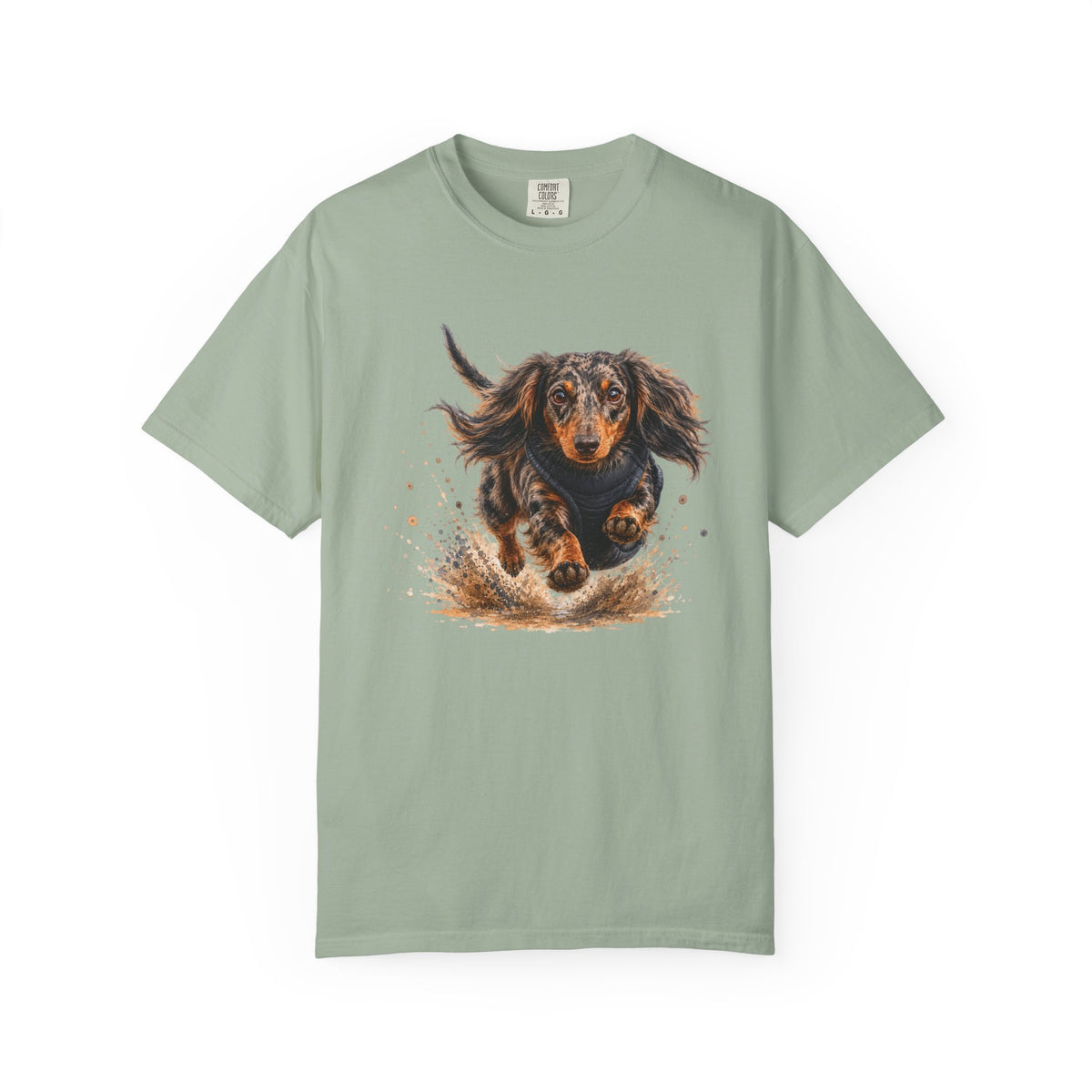 Dachshund Running Long haired T-Shirt