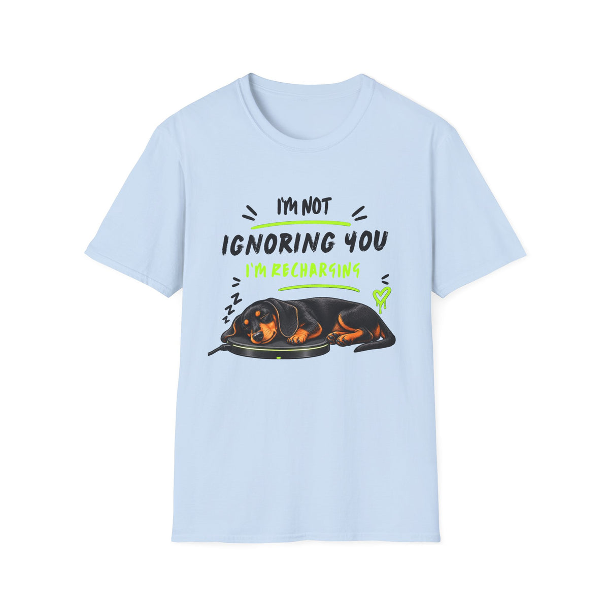 I’m Not Ignoring You, I’m Recharging  T-Shirt