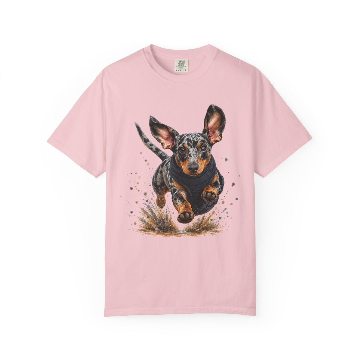Dachshund Running Mud T-Shirt