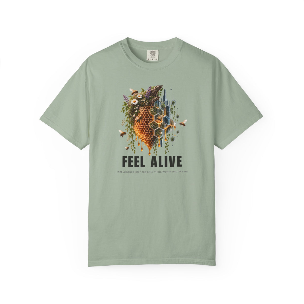 Human Faction Feel Alive Beehive T-Shirt