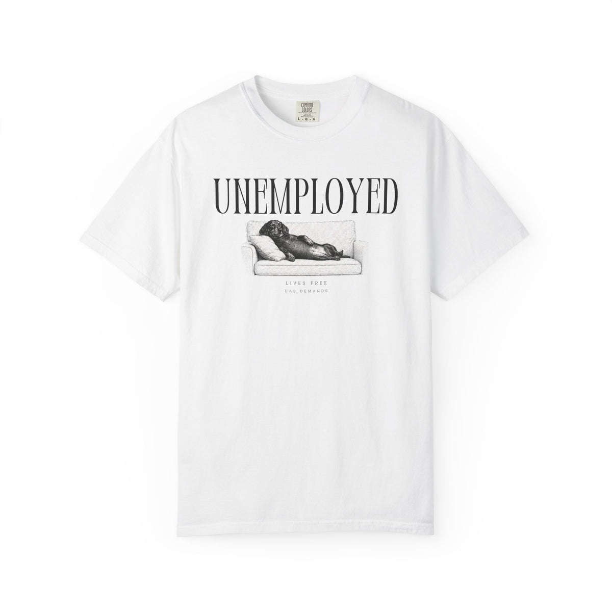 Dachshund Unemployed T-Shirt