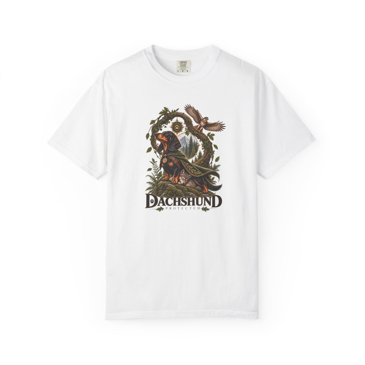 Dachshund Protected Mythical T-Shirt