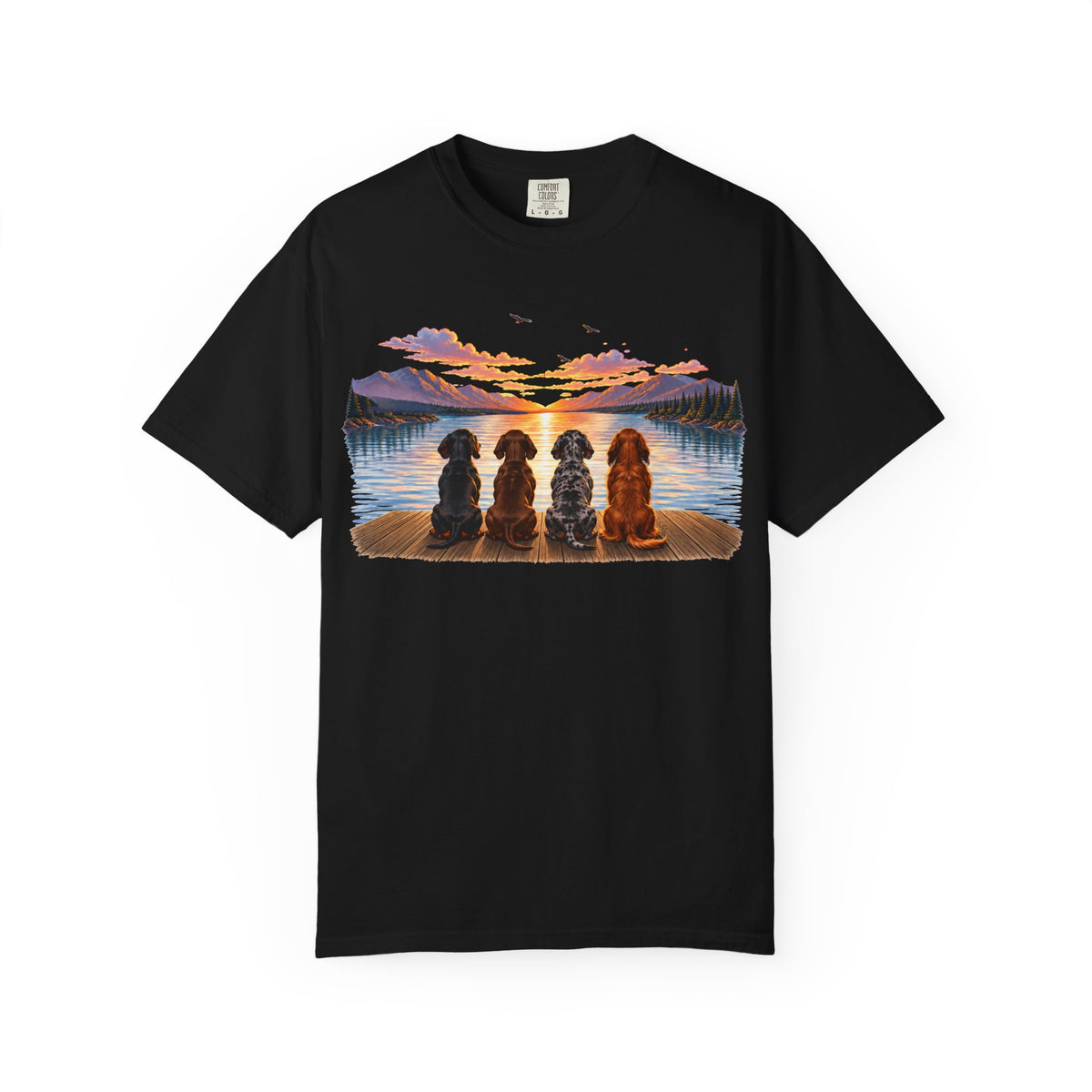 Sunset Paws T-Shirt