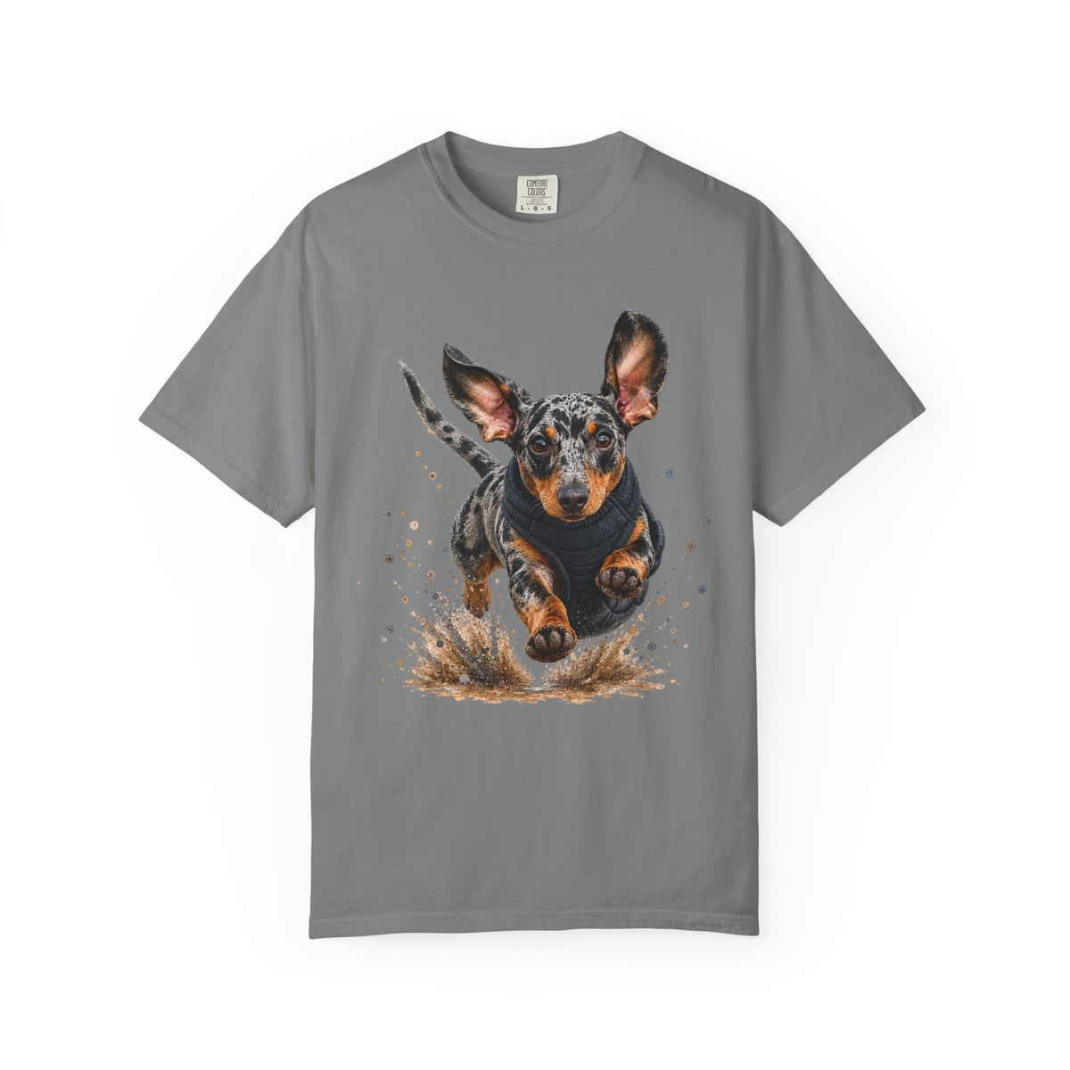 Dachshund Running Mud T-Shirt