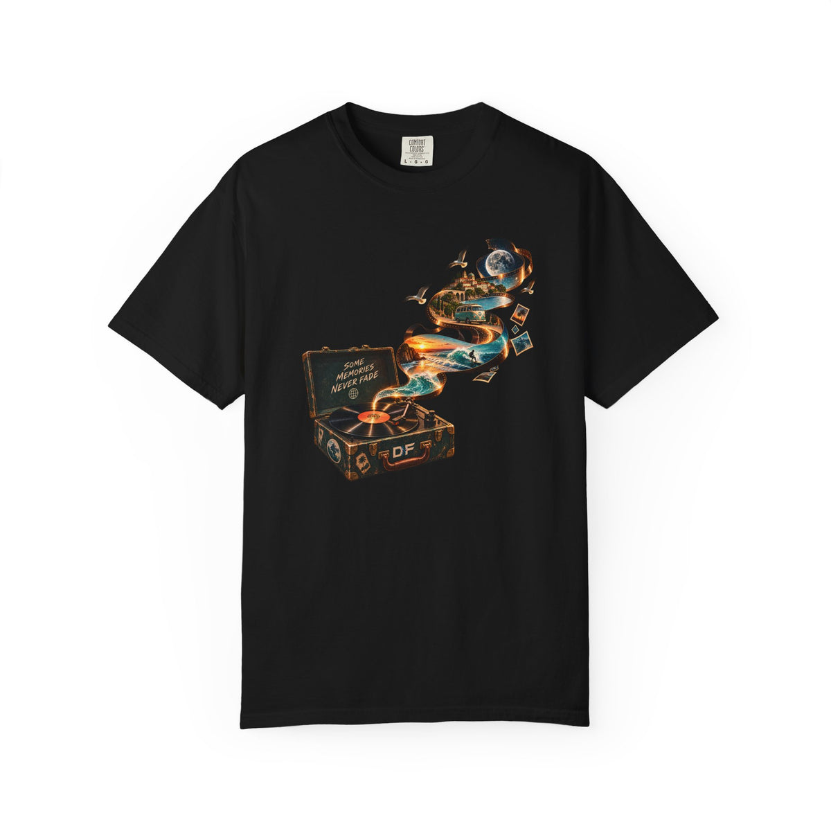DF Vintage Record Player T-Shirt
