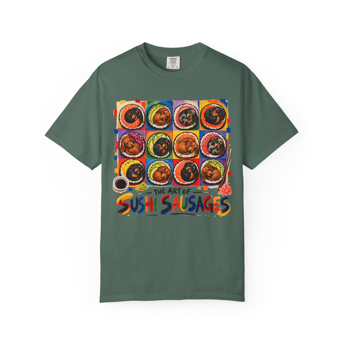The Art of Sushi Sausages T-Shirt