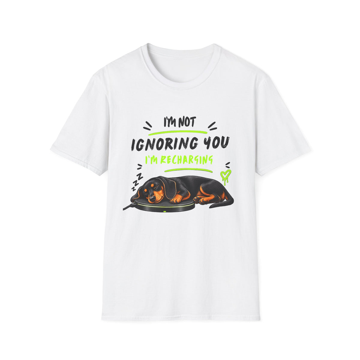I’m Not Ignoring You, I’m Recharging  T-Shirt