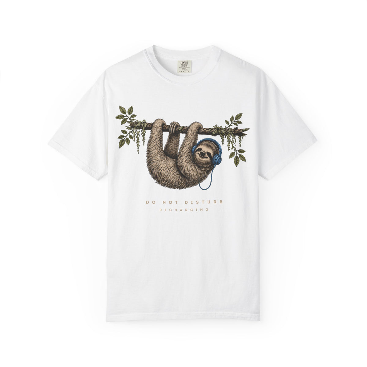 Sloth Recharging  T-Shirt