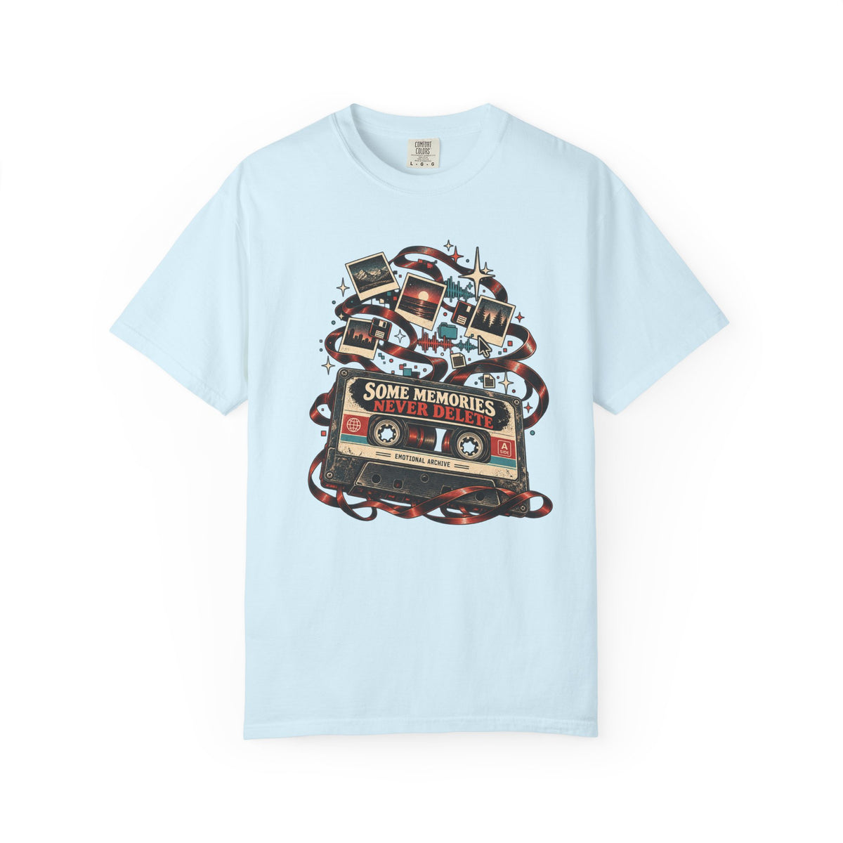 Cassette Memories T-Shirt — "Some Memories Never Die"