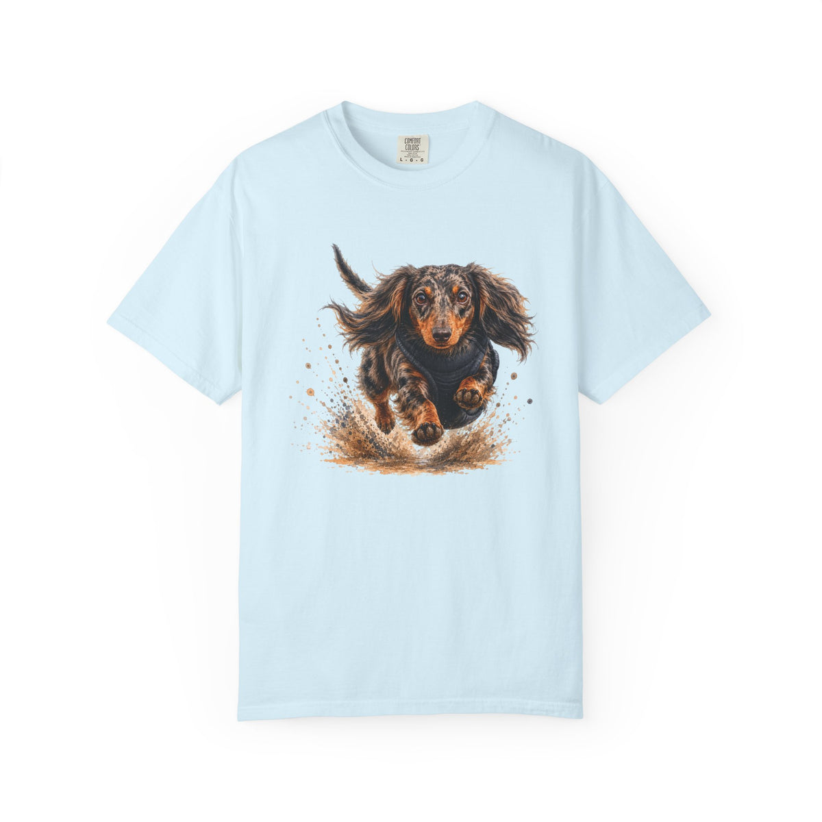 Dachshund Running Long haired T-Shirt