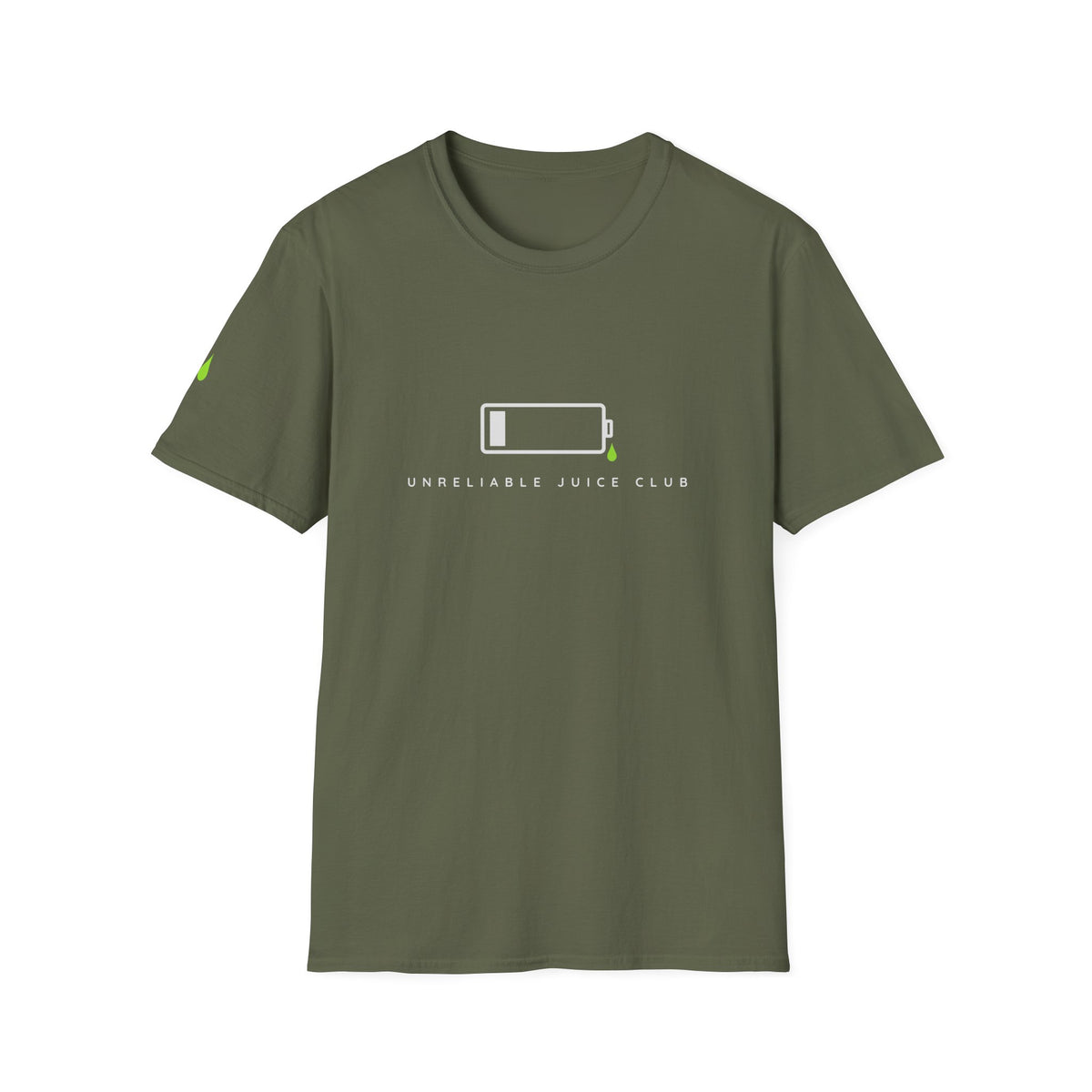 Unreliable Juice Club  T-Shirt — "Unreliable Juice Club"