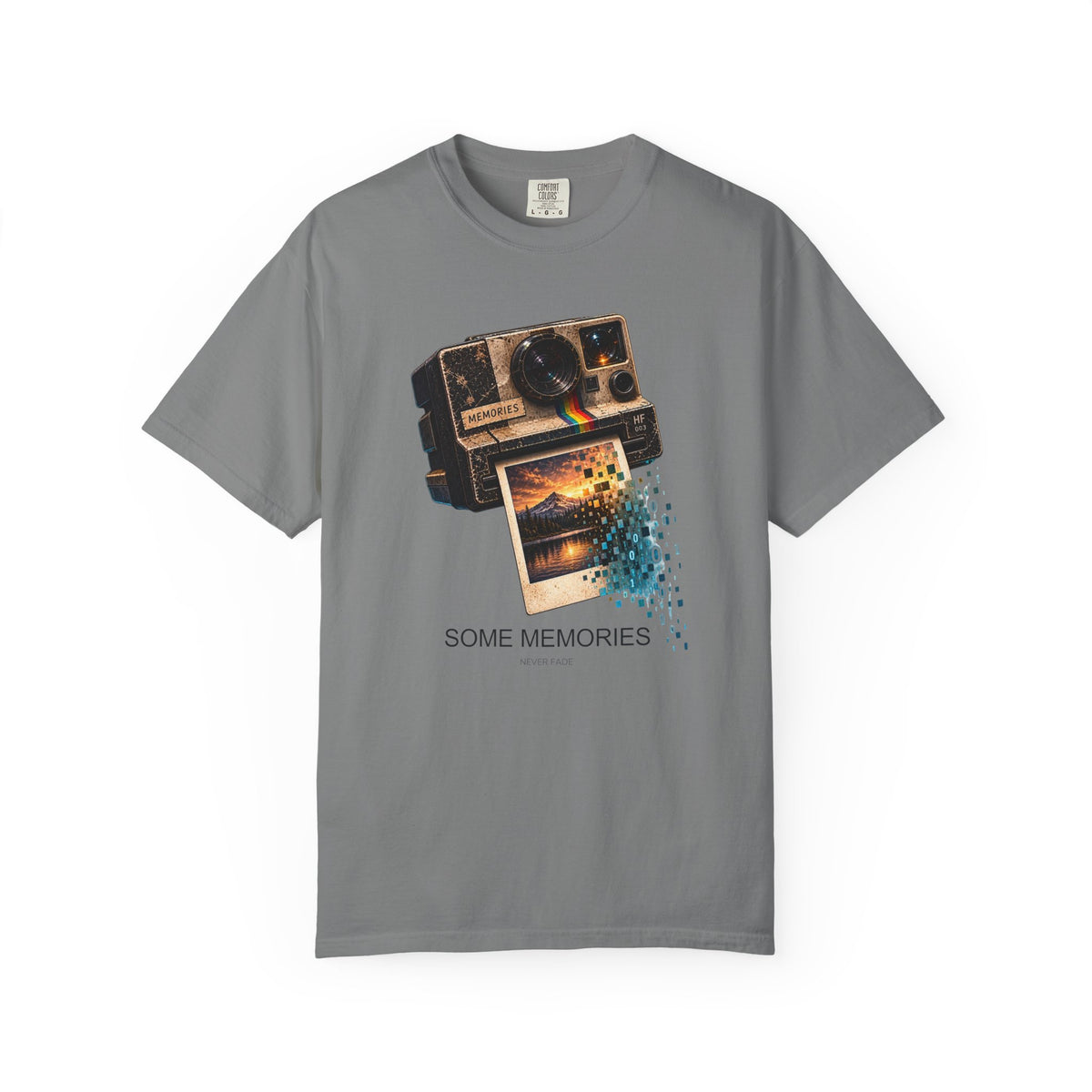 Human Faction Some Memories Vintage Camera T-Shirt