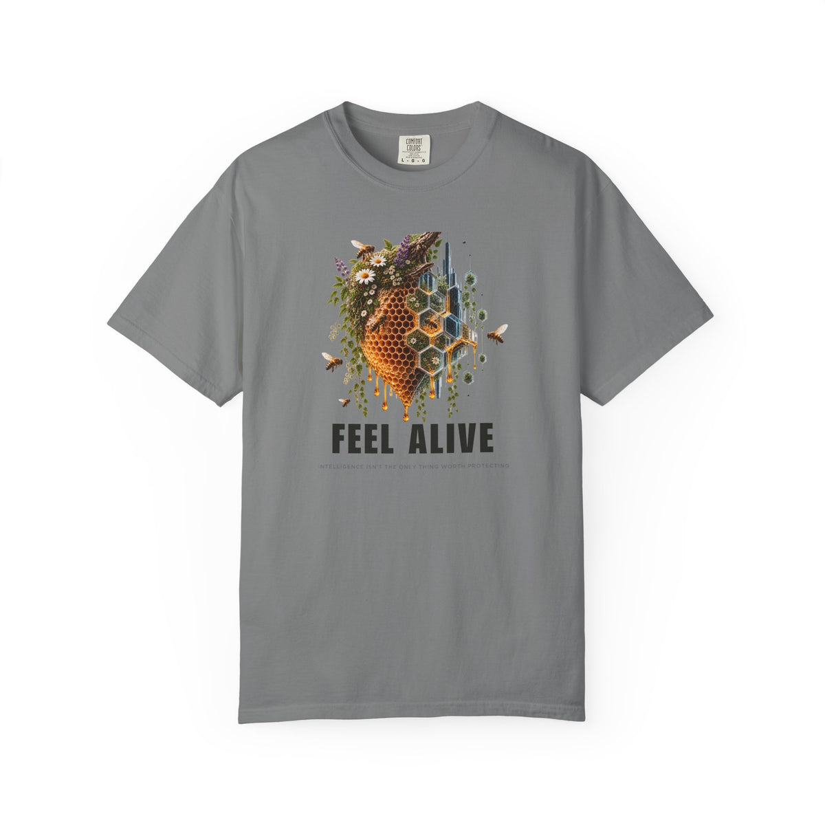 Human Faction Feel Alive Beehive T-Shirt