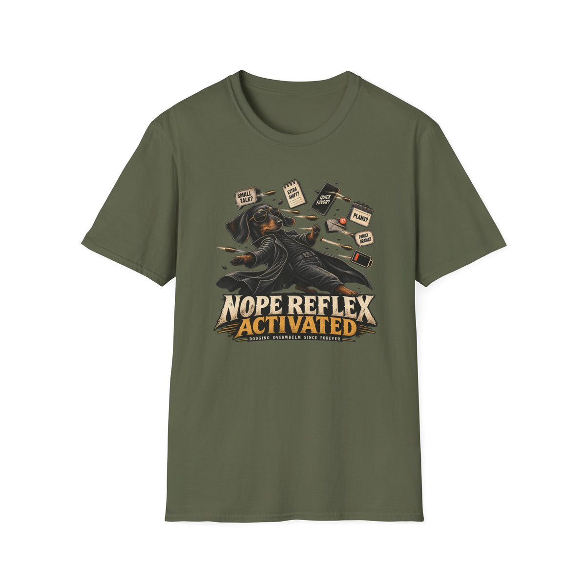 Nope Reflex Activated T-Shirt