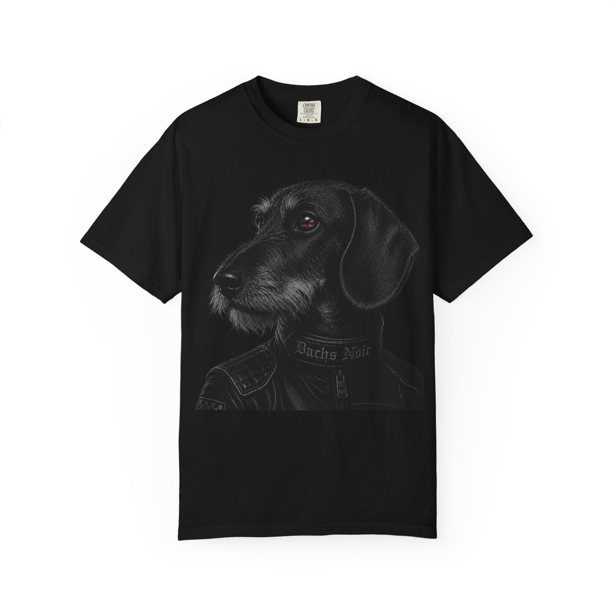 Dachs Noir Wire Haired GB Portrait T-Shirt