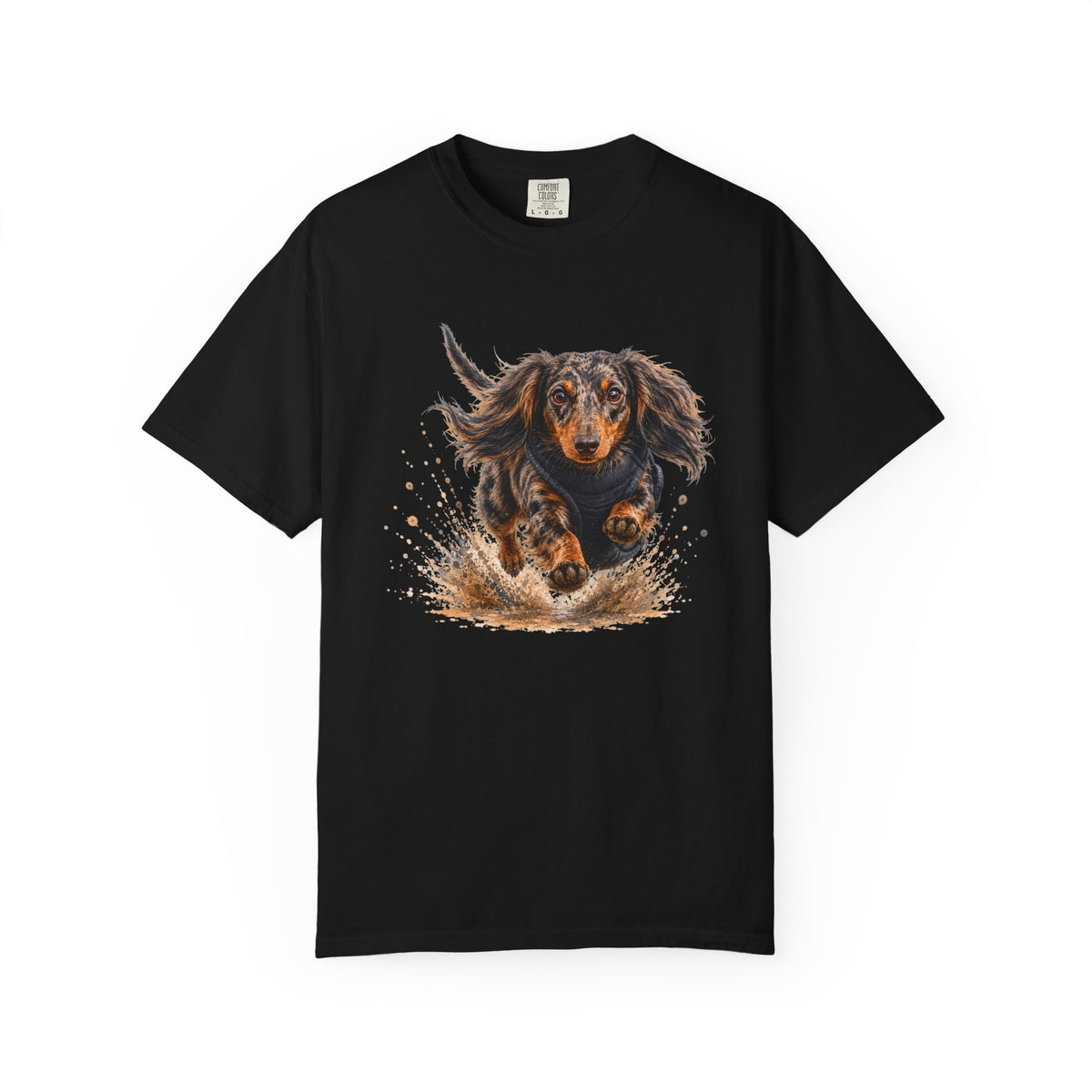 Dachshund Running Long haired T-Shirt