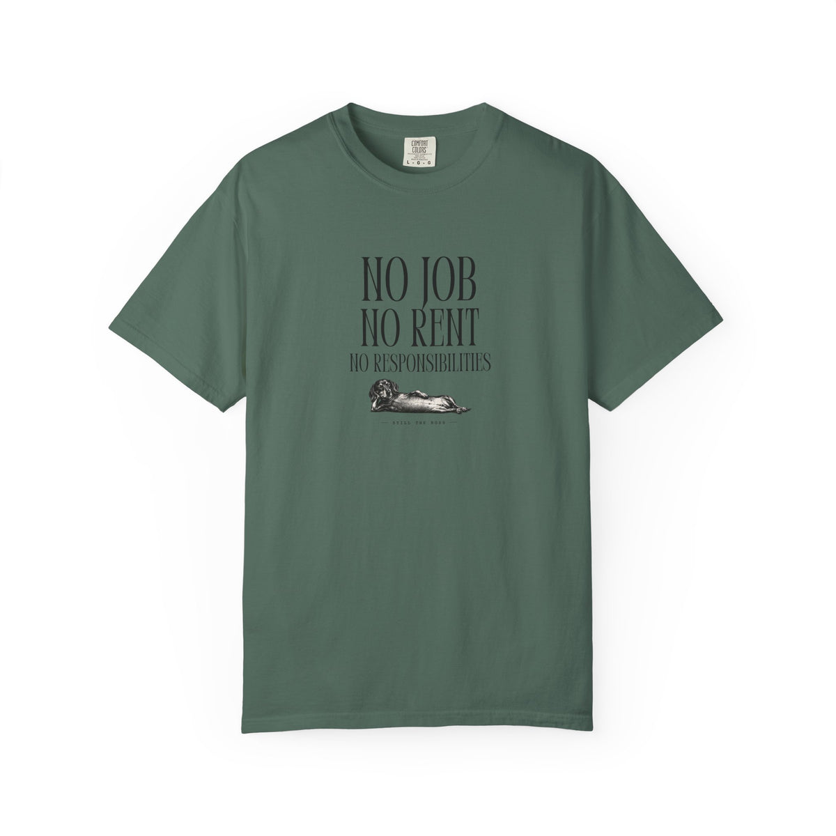No Job No Rent No Responsibilities T-Shirt