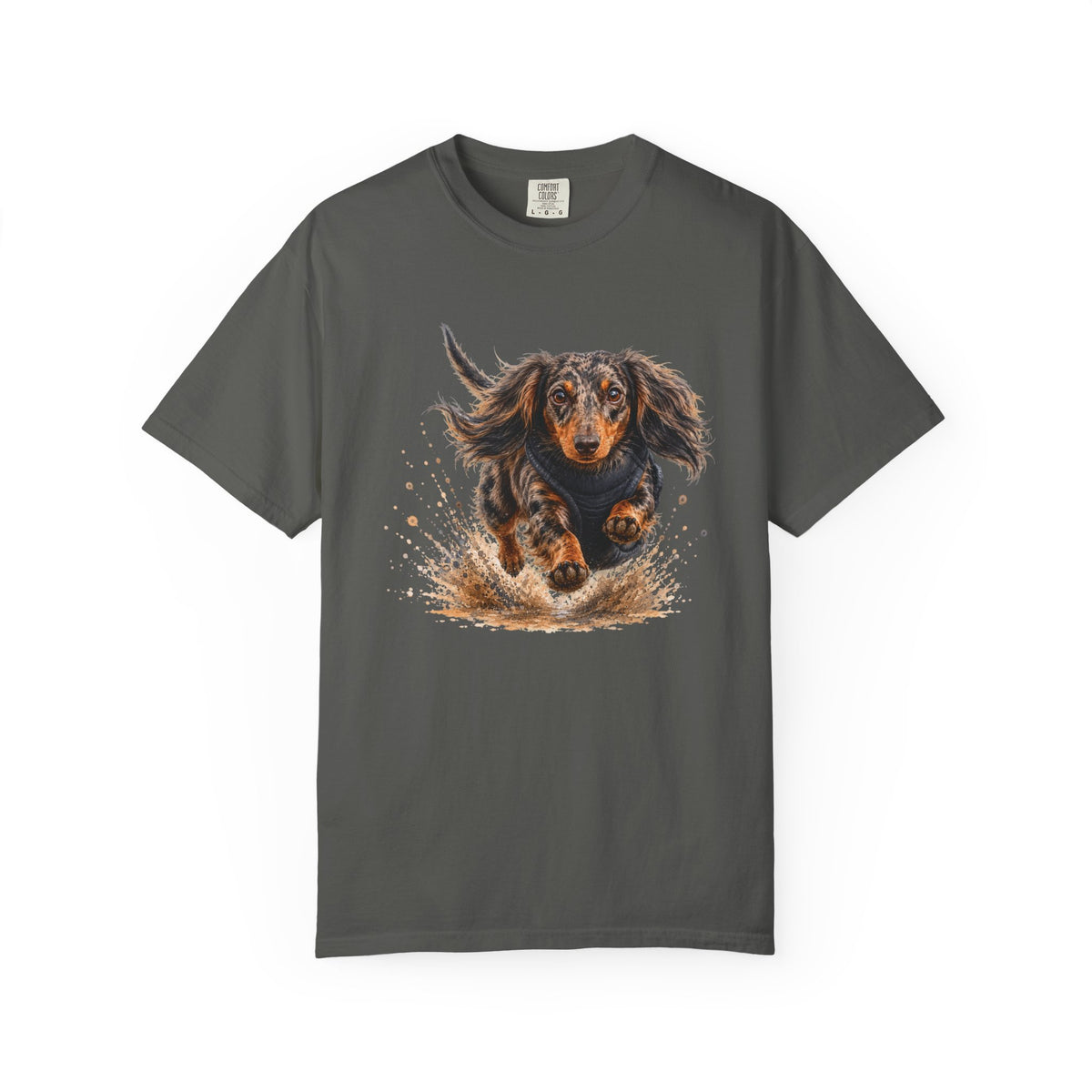 Dachshund Running Long haired T-Shirt