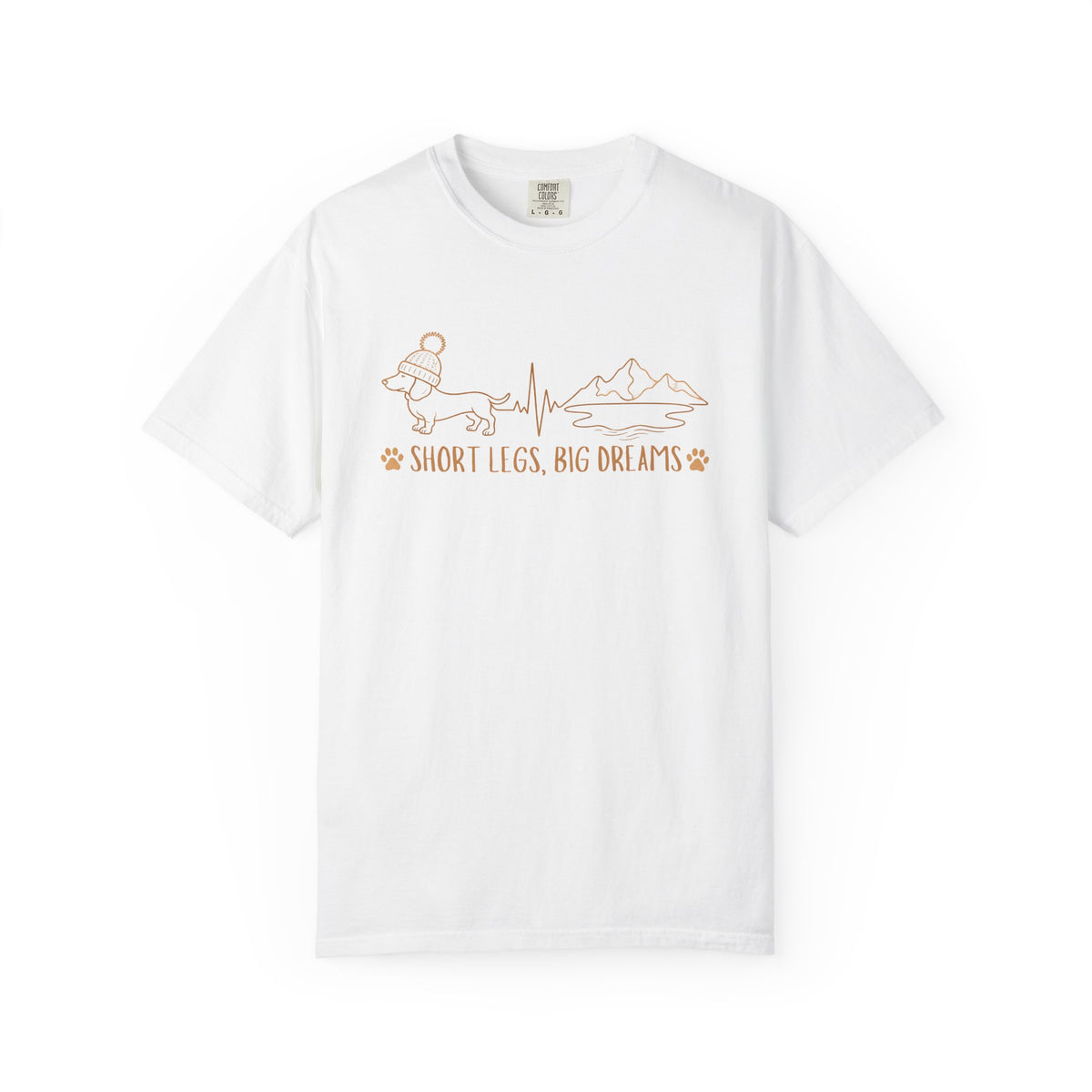 Short Legs, Big Dreams Dachshund T-Shirt