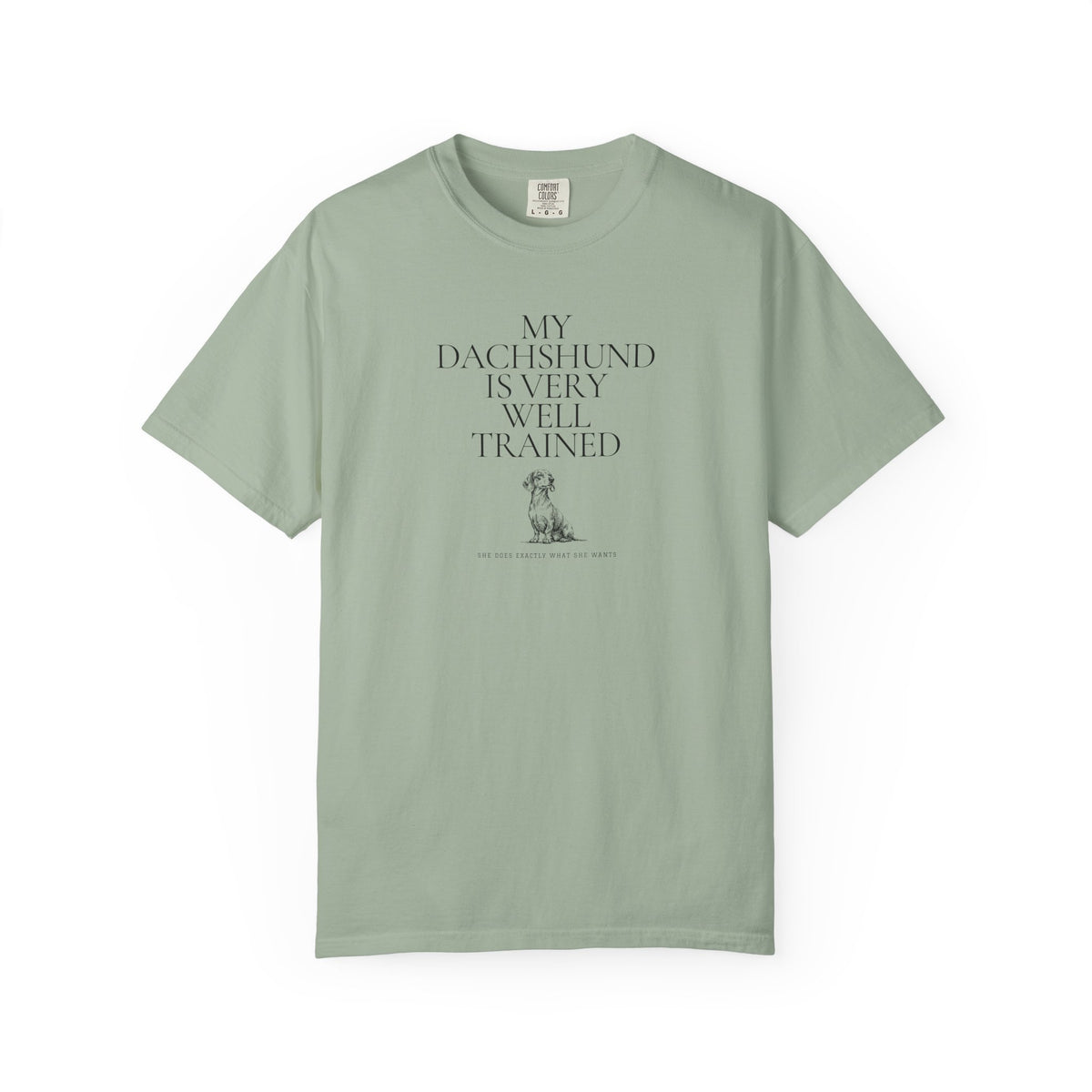My Dachshund Is Very Well Trained T-Shirt