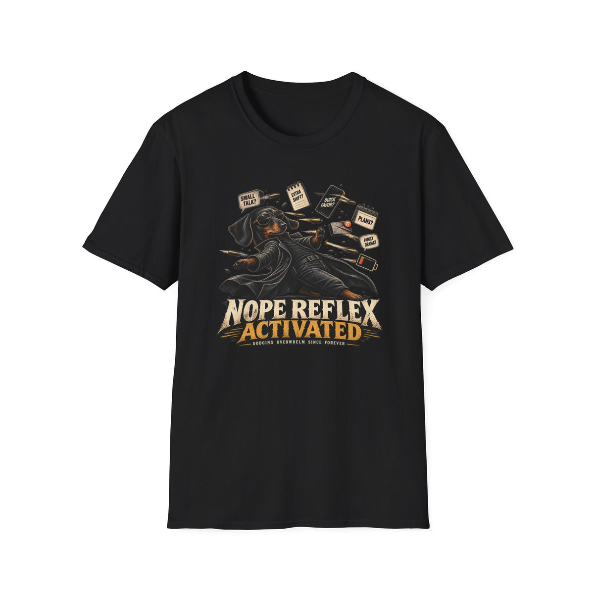 Nope Reflex Activated T-Shirt